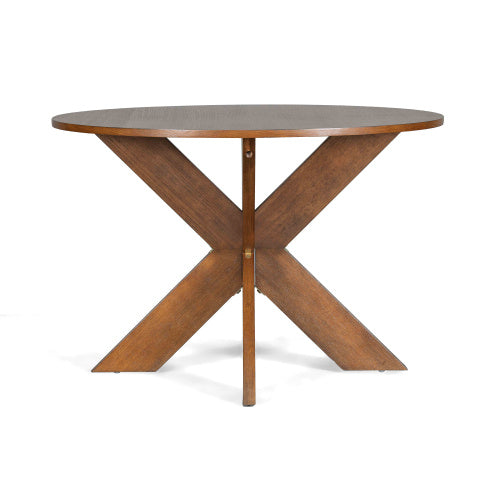 Modern Farmhouse Kitchen Table, Cherry