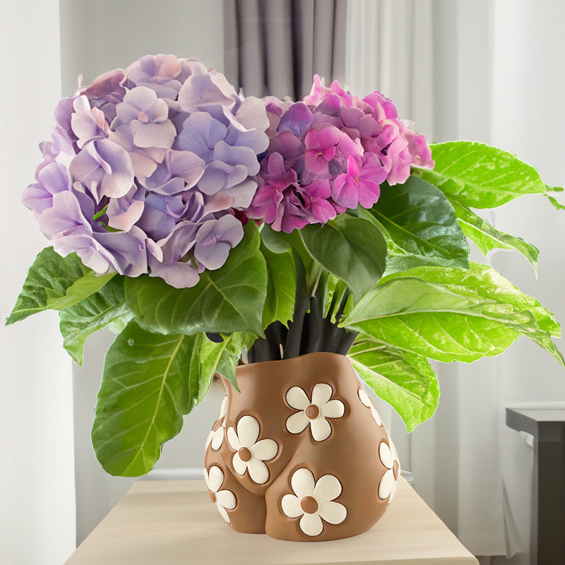 Resin Body Art Flowerpot Home Decor