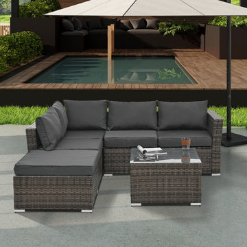 4 Set Wicker Furniture With Temper