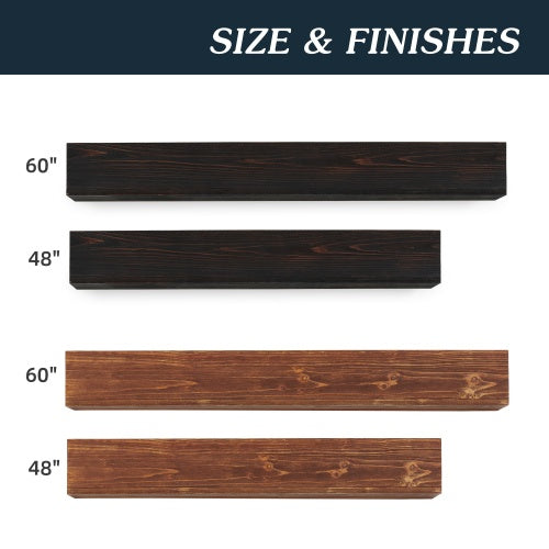Wall-mounted Floating Rack For Home Decor