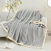 European Cotton Fleece Woolen Blanket Bed Sheet Milk Lambswool Thickened Warm Blanket