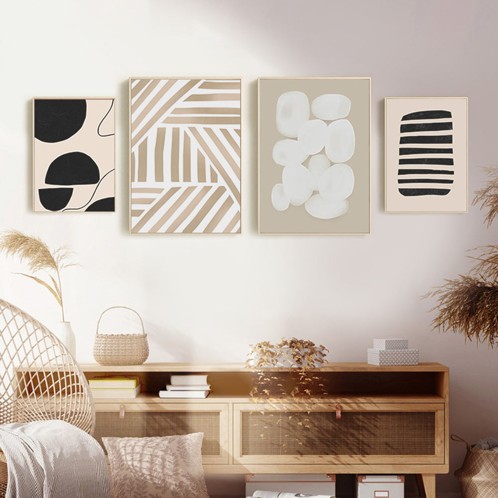 Geometric Shapes Wall Poster Room Decor